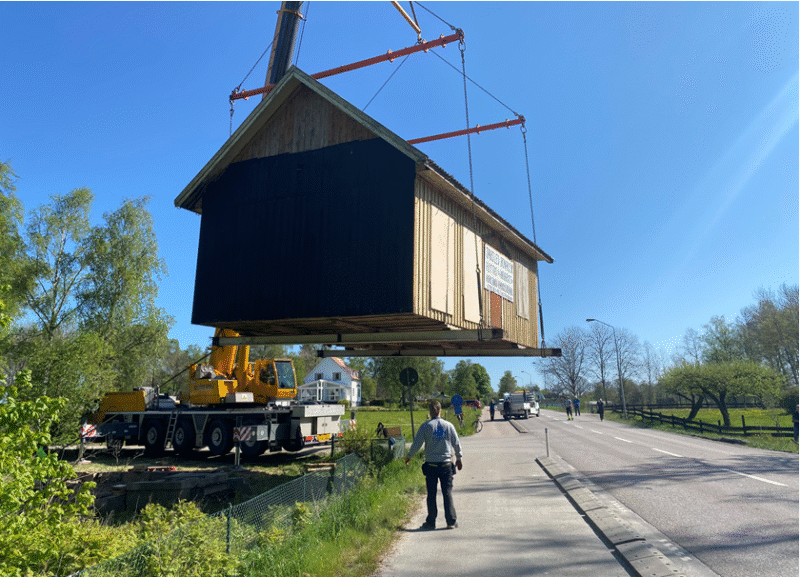Här flyttar föreningen missionshuset